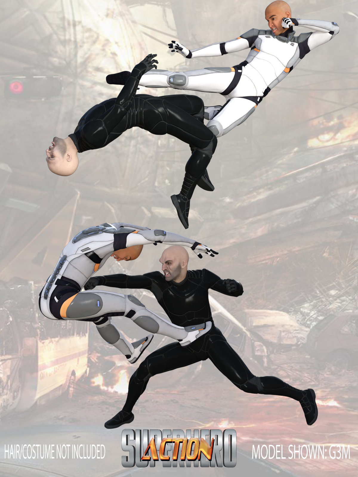 SuperHero Action for G3M Volume 5 by N/A