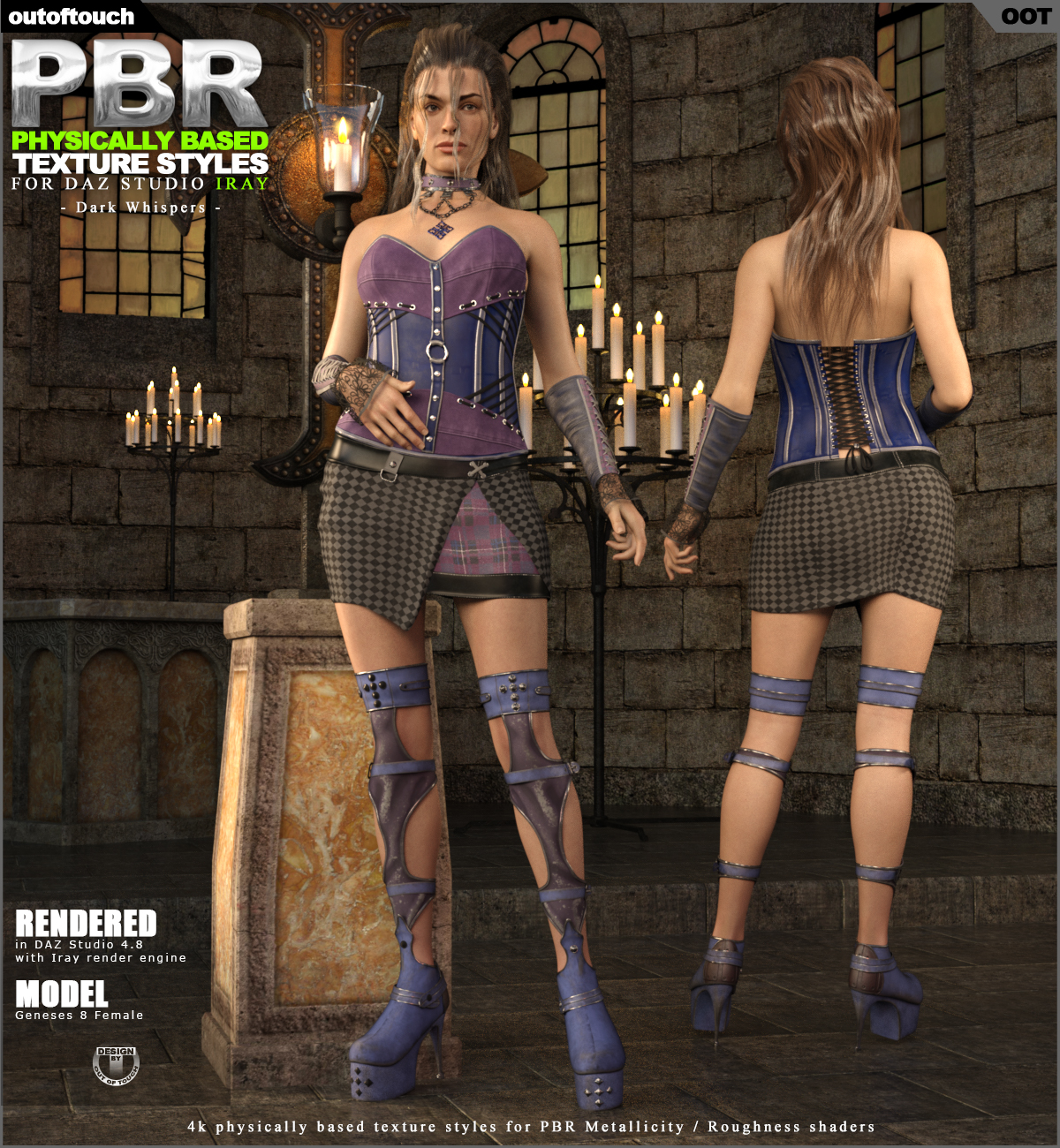 OOT PBR Texture Styles for Dark Whispers by N/A
