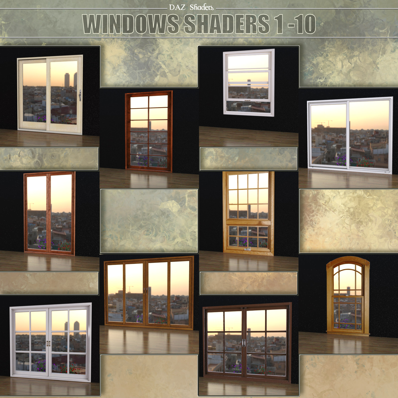 3D Windows Maker - DAZ Iray Shaders by N/A