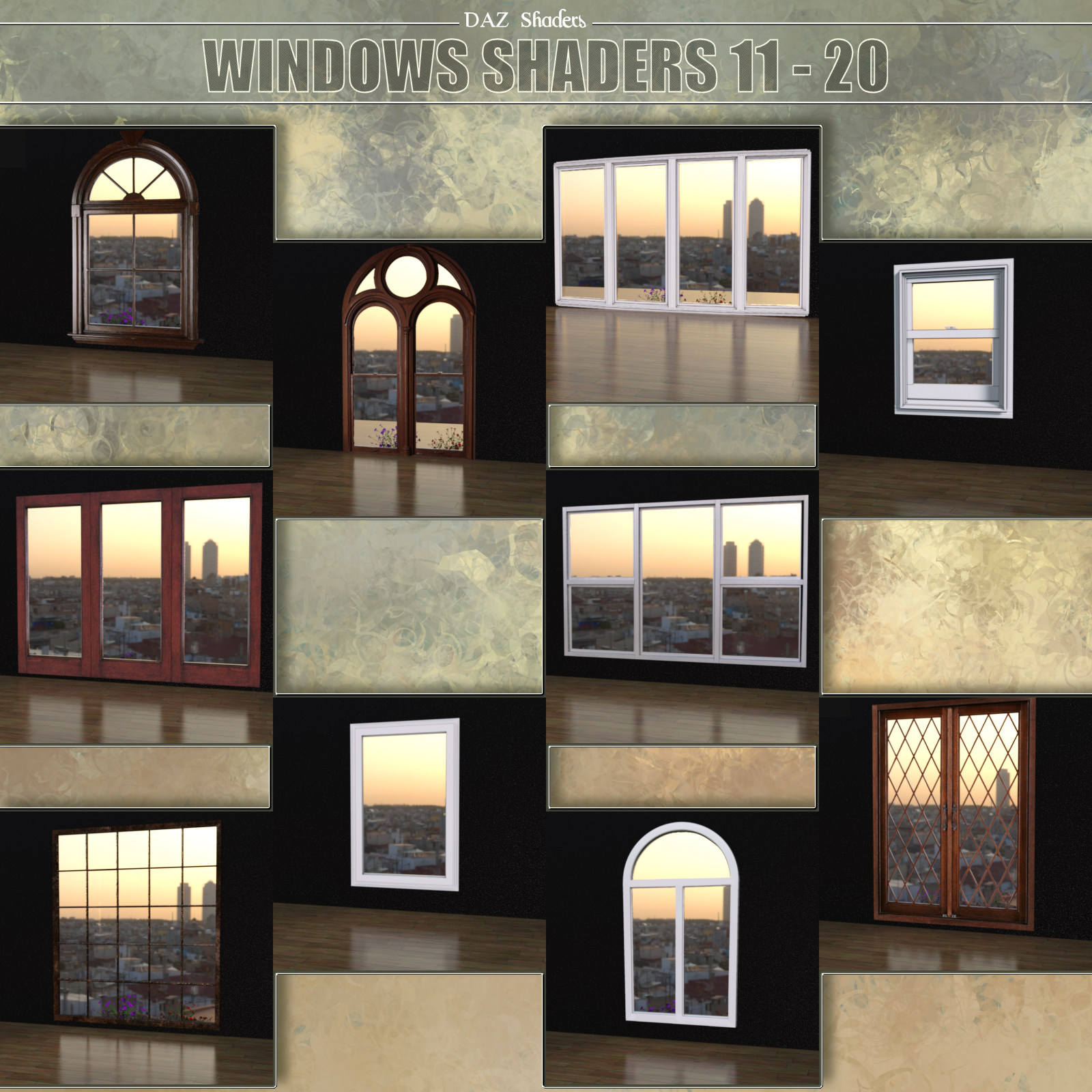 3D Windows Maker - DAZ Iray Shaders by N/A
