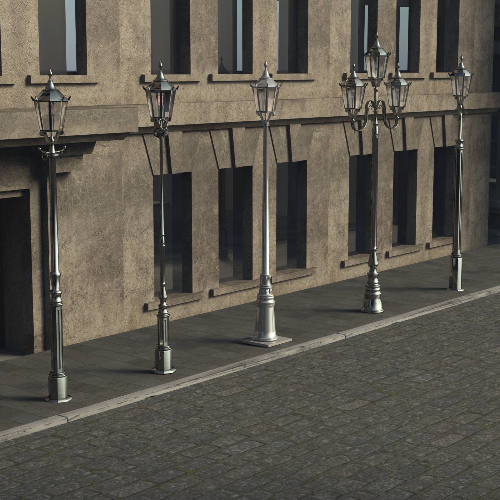 Northern European Streets Kit For Vue by N/A