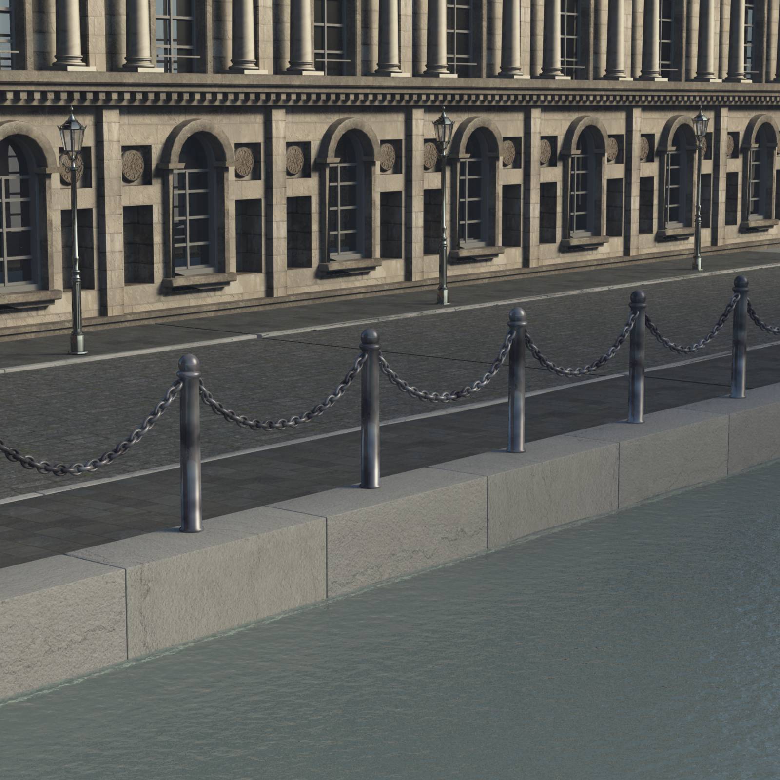 Northern European Streets Kit For Vue by N/A