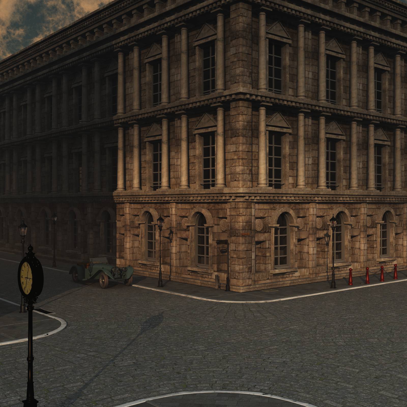 Northern European Streets Kit For Vue by N/A