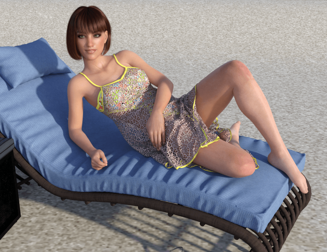 dForce Summer Fun Outfit for G8F by N/A