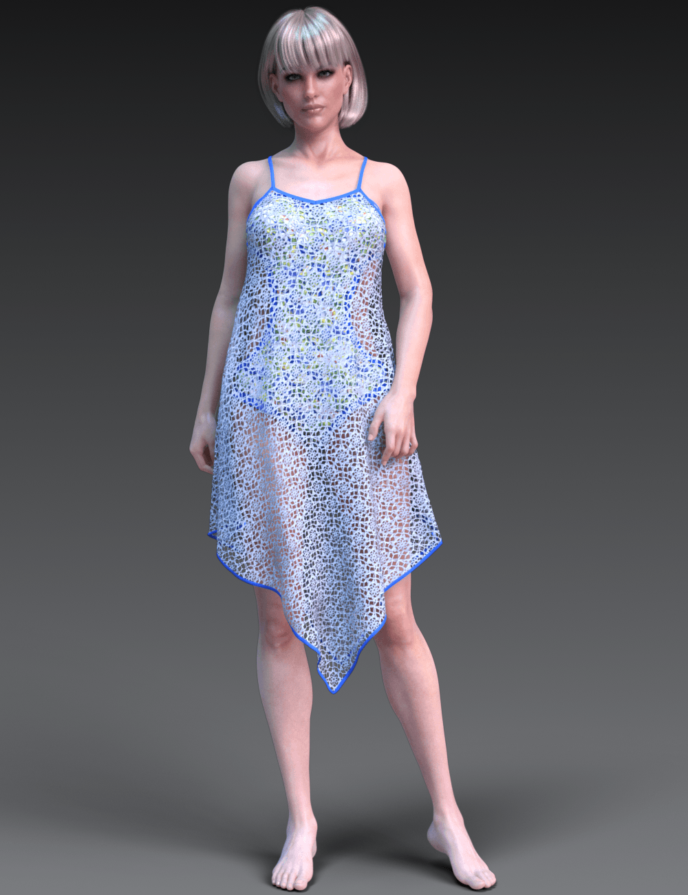 dForce Summer Fun Outfit for G8F by N/A