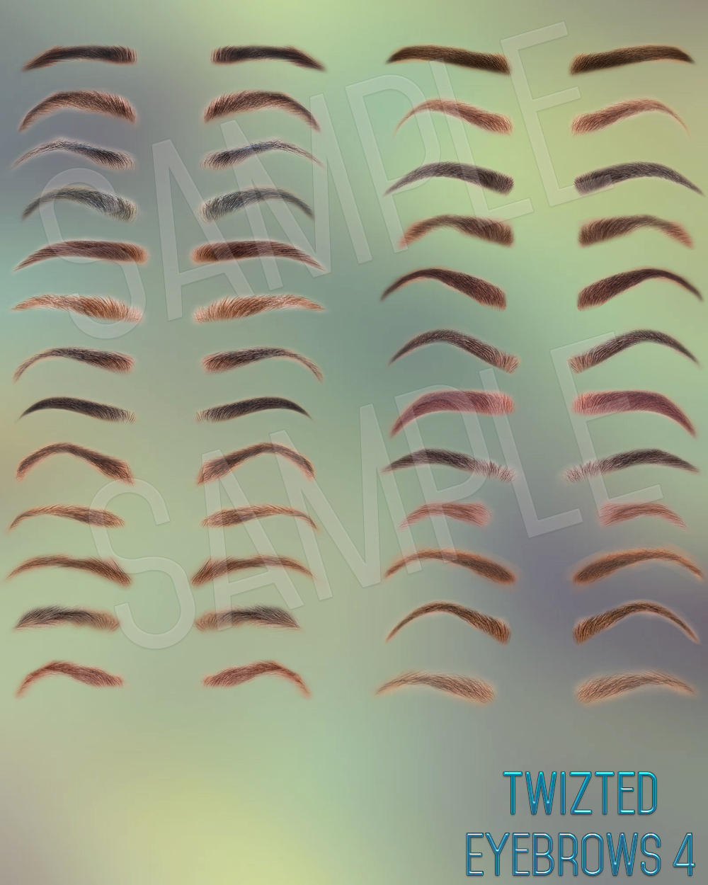 Twizted Eyebrows 4 MR by N/A