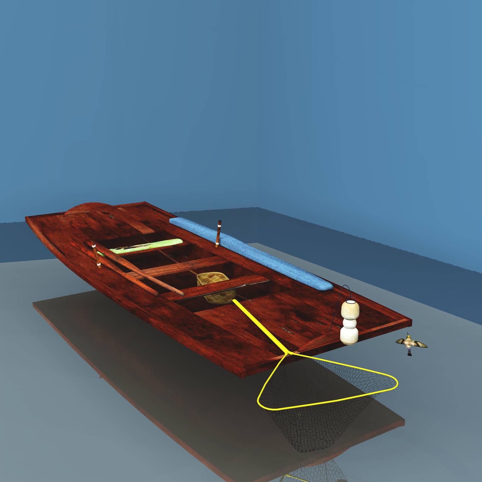 Chinese River Boats For Vue by N/A