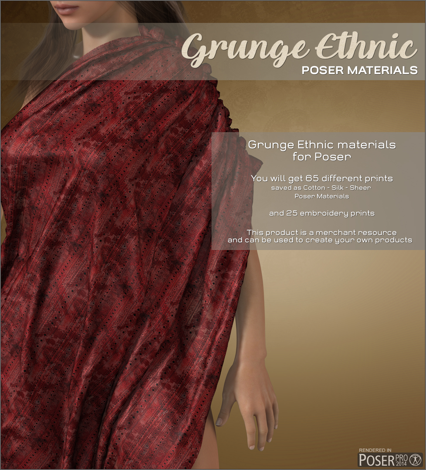 Poser - Ethnic Silks by N/A