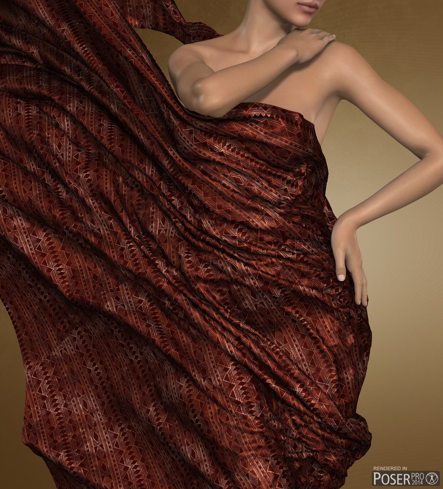 Poser - Ethnic Silks by N/A