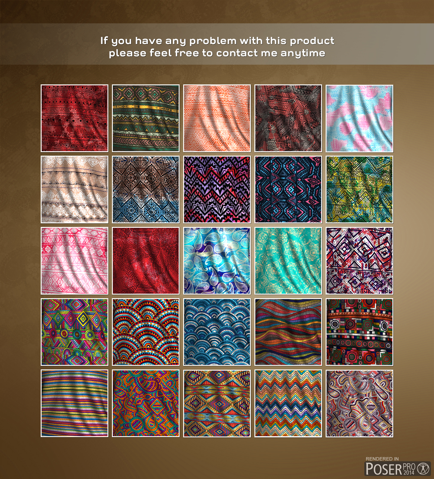 Poser - Ethnic Silks by N/A