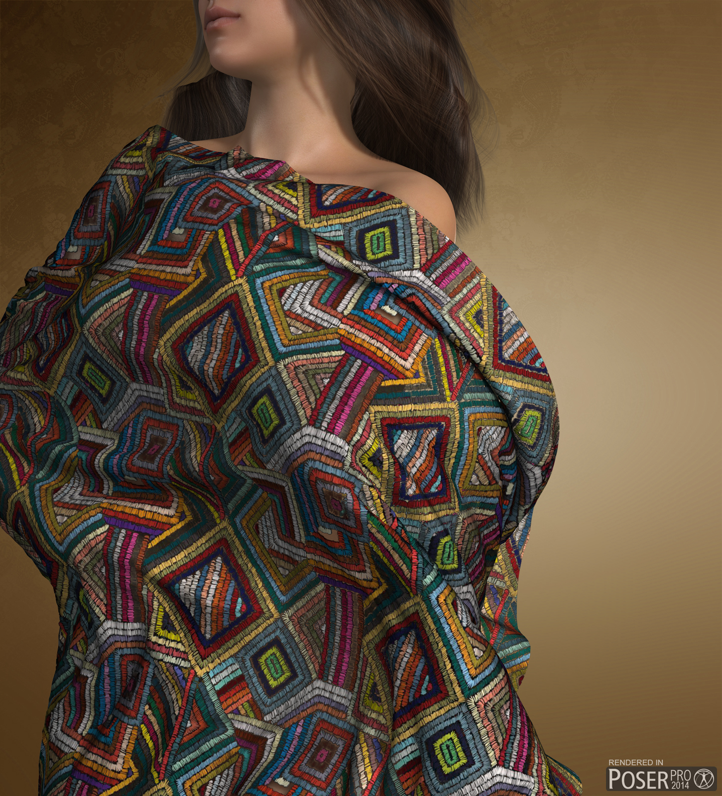 Poser - Ethnic Silks by N/A