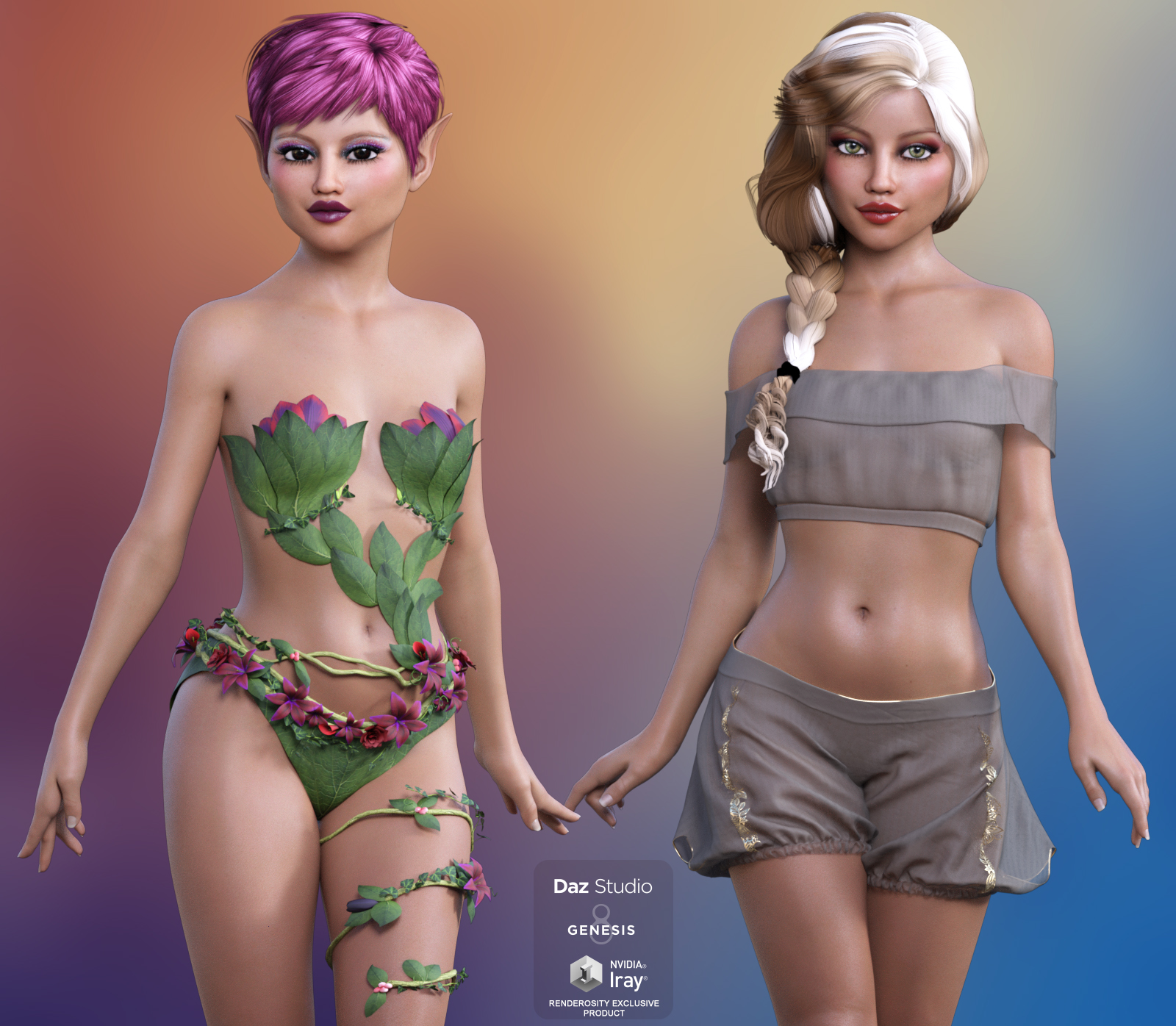 3DS Pepperlea Genesis 3 & Genesis 8 by N/A
