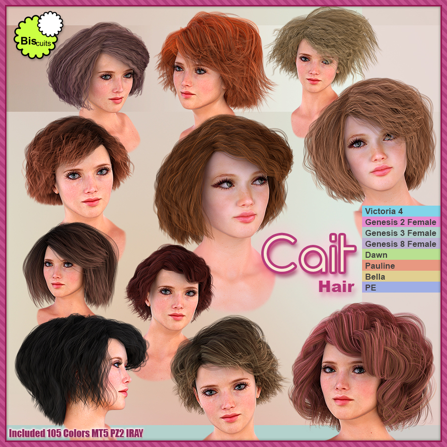 Biscuits Cait Hair by N/A