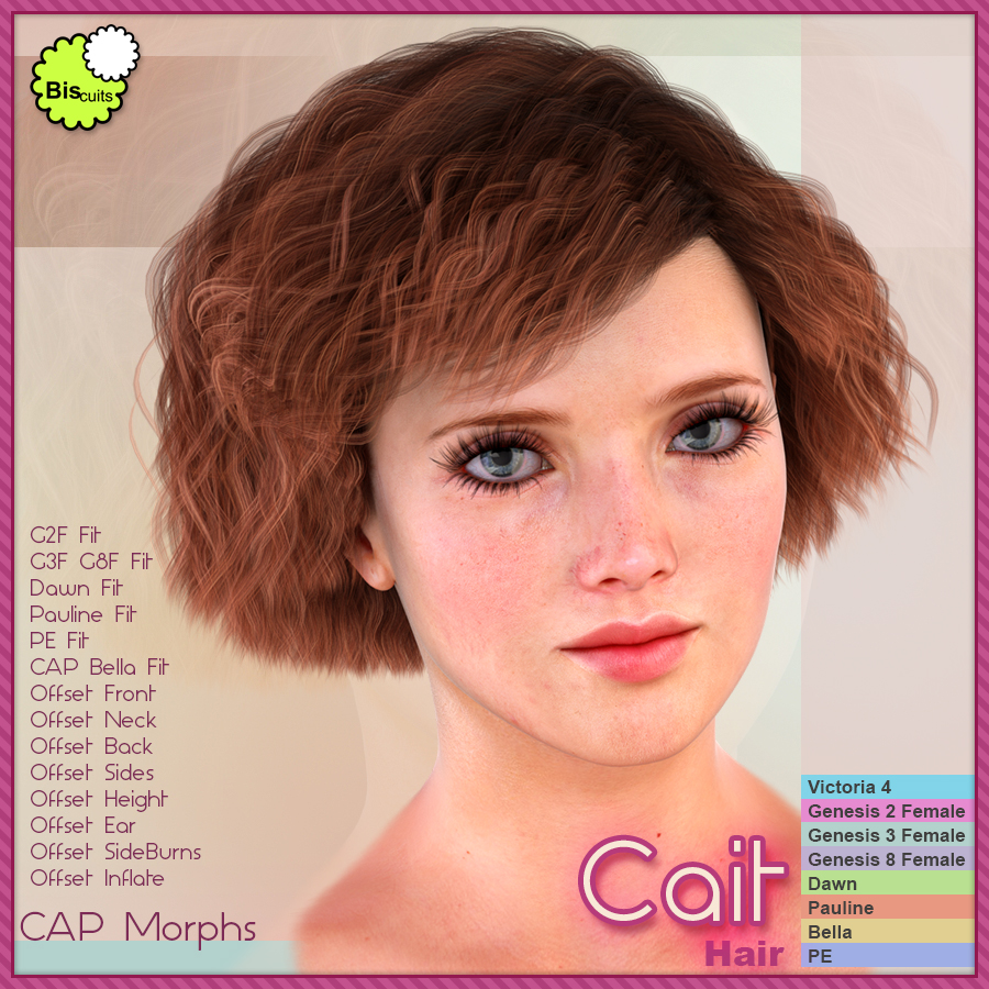 Biscuits Cait Hair by N/A