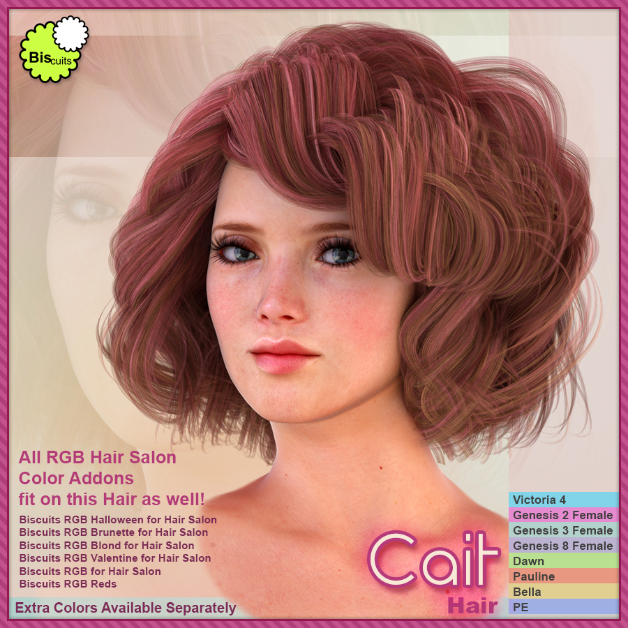 Biscuits Cait Hair by N/A