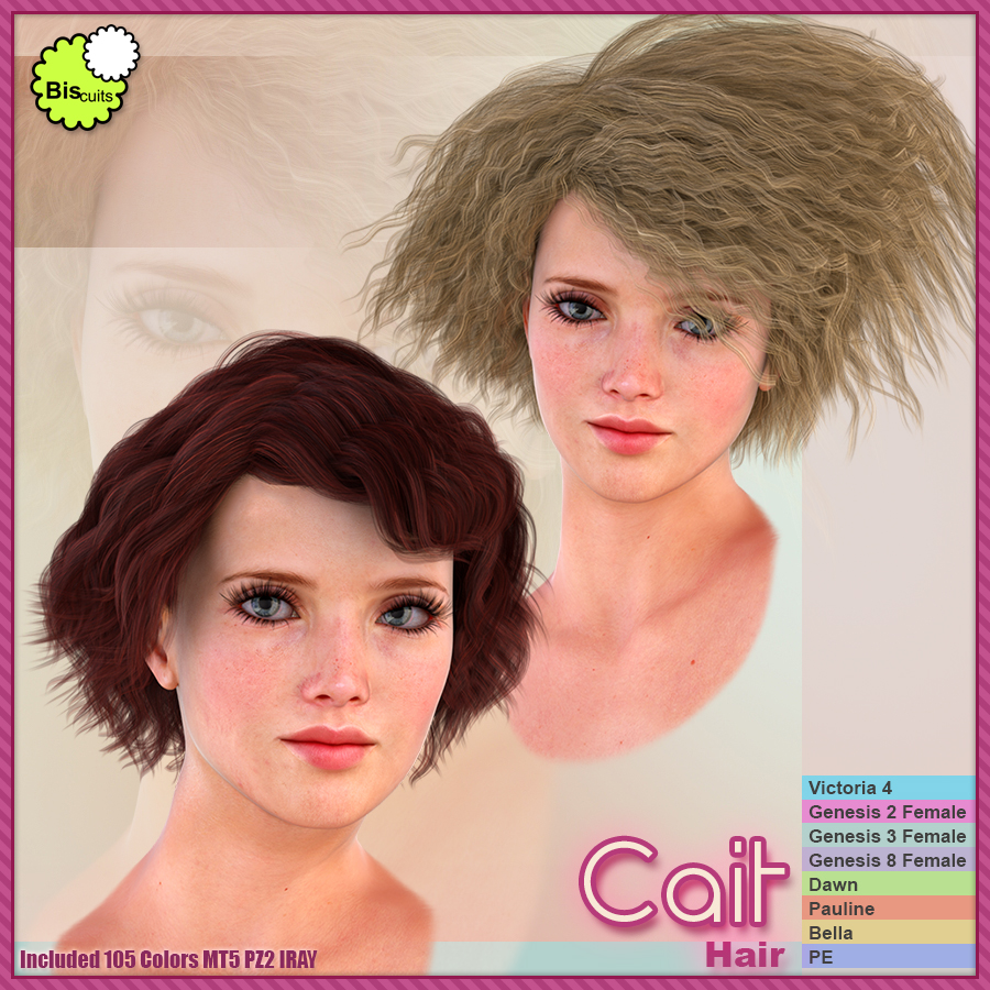Biscuits Cait Hair by N/A