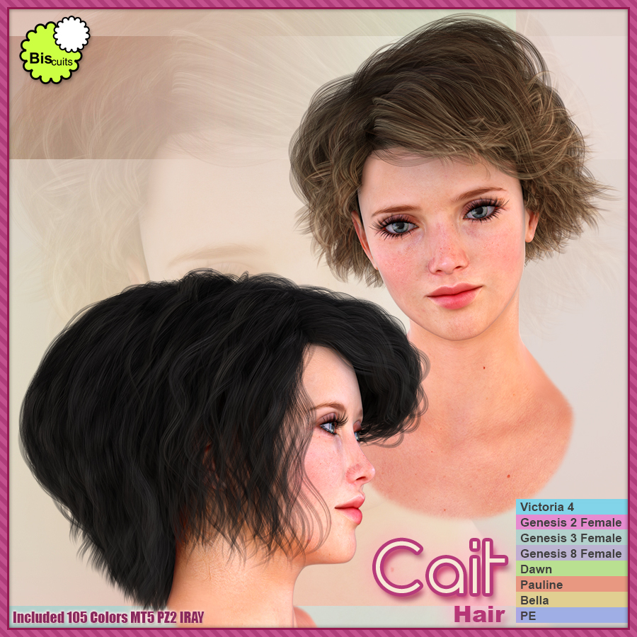 Biscuits Cait Hair by N/A