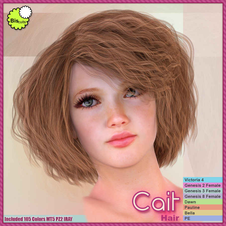 Biscuits Cait Hair by N/A