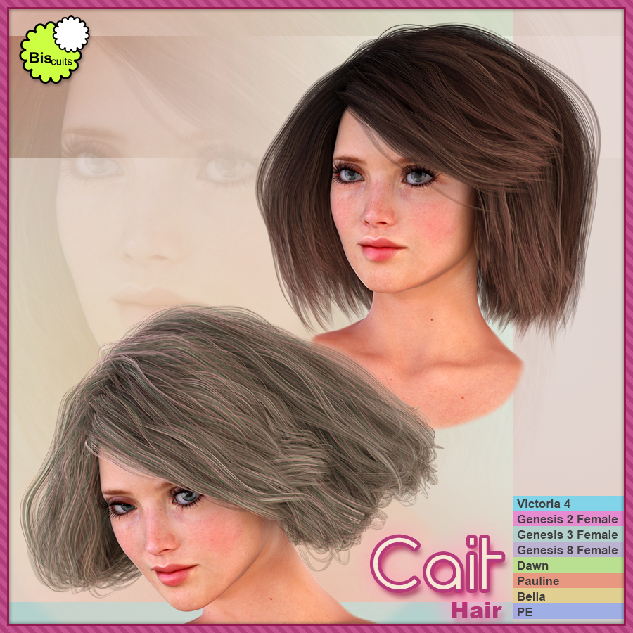 Biscuits Cait Hair by N/A