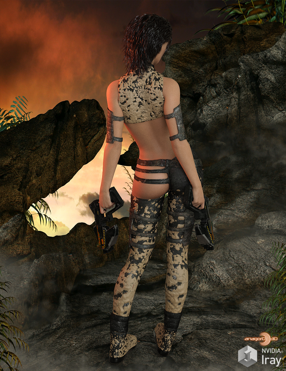 BLACKHAT - Exnem Protonic Armor for Genesis 3 Female by N/A