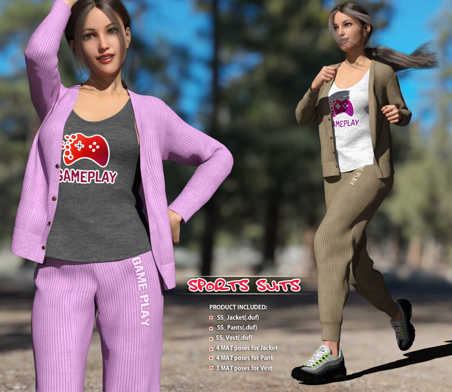 dForce Sports Suits Victoria 8 by N/A
