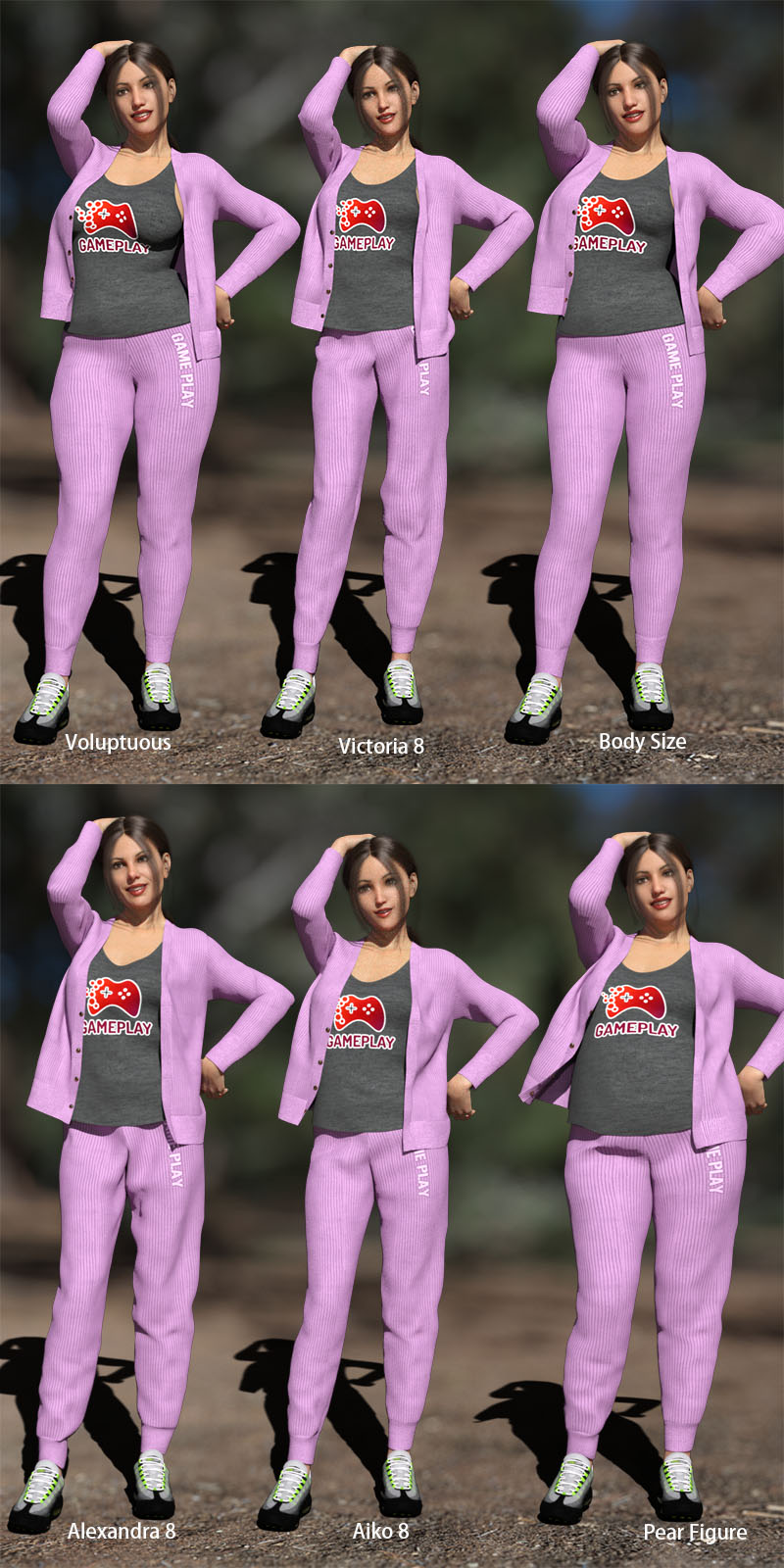 dForce Sports Suits Victoria 8 by N/A