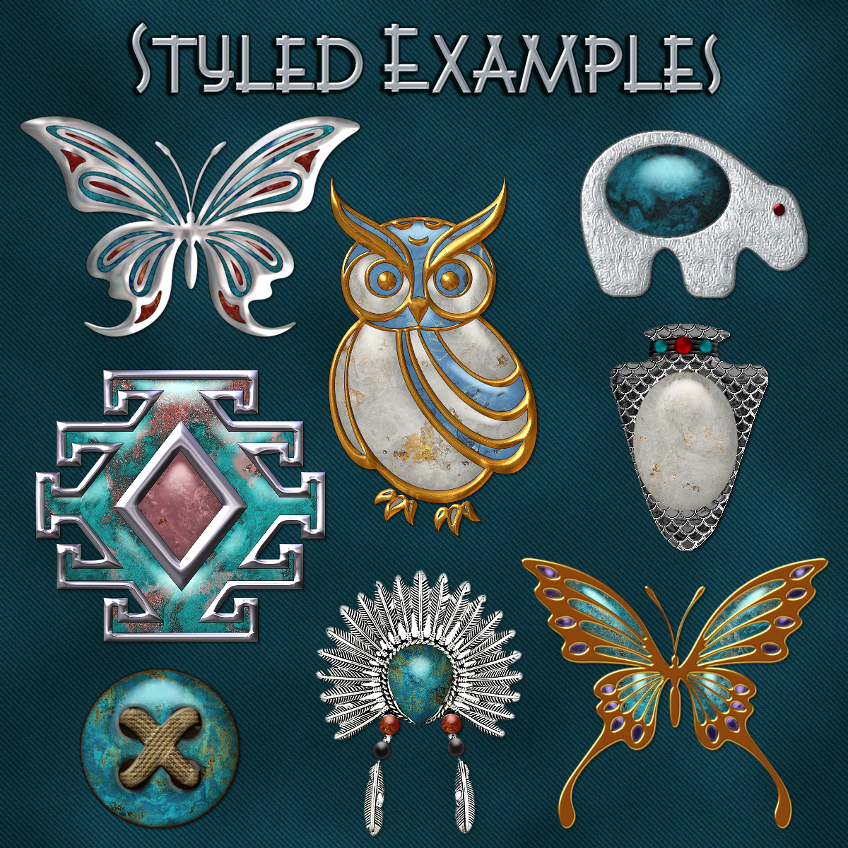Polished Stones of the Southwest PS Layer Styles by N/A