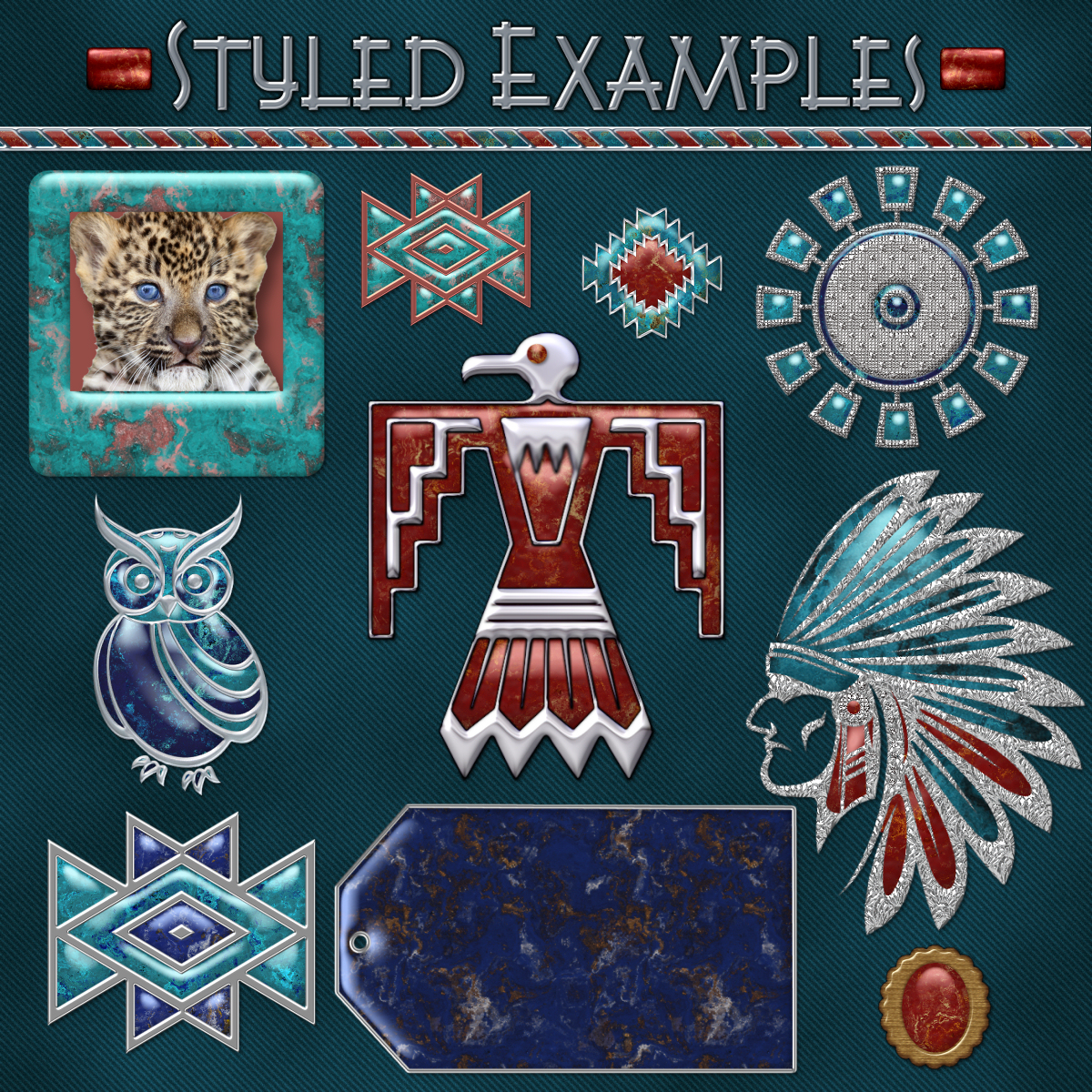 Polished Stones of the Southwest PS Layer Styles by N/A