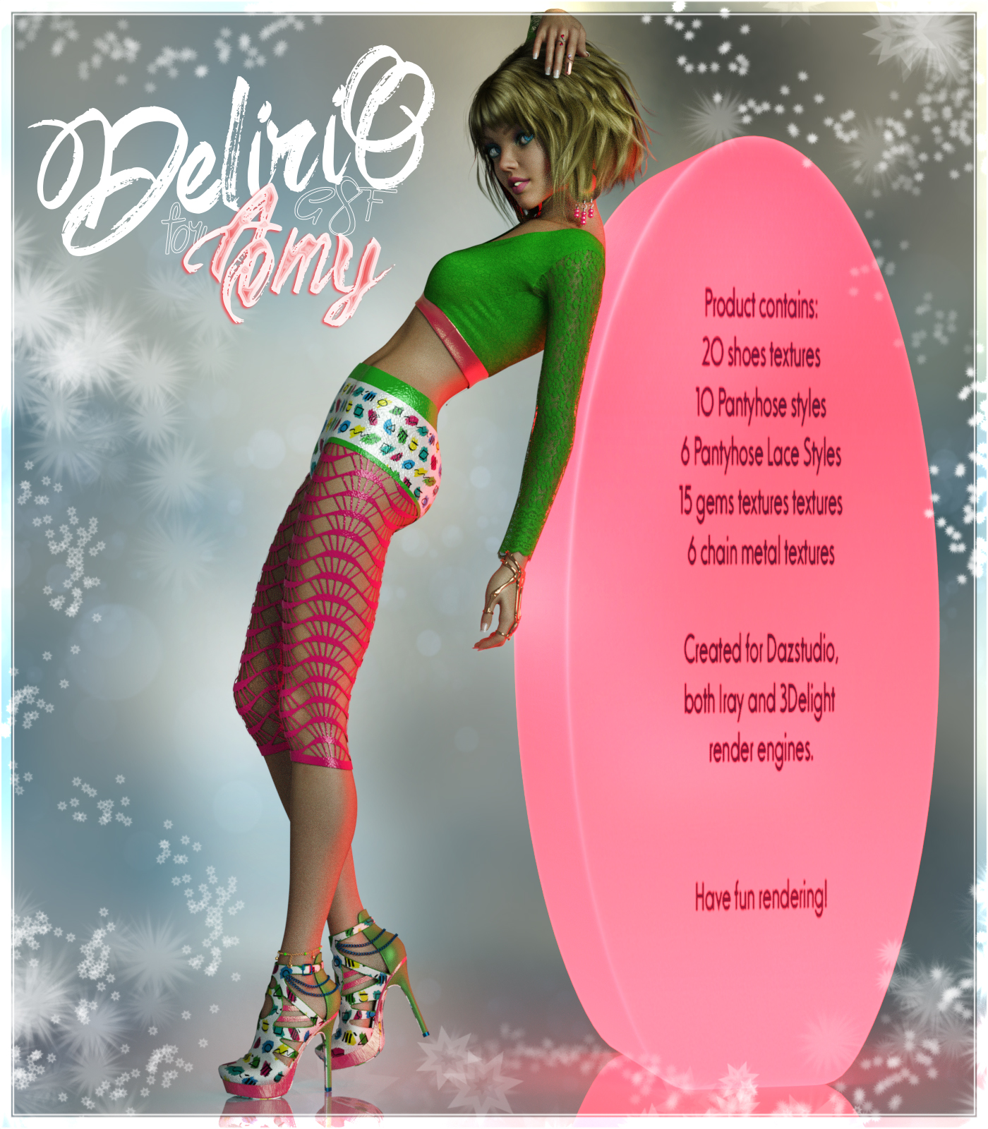 Delirio Amy heels G8F by N/A