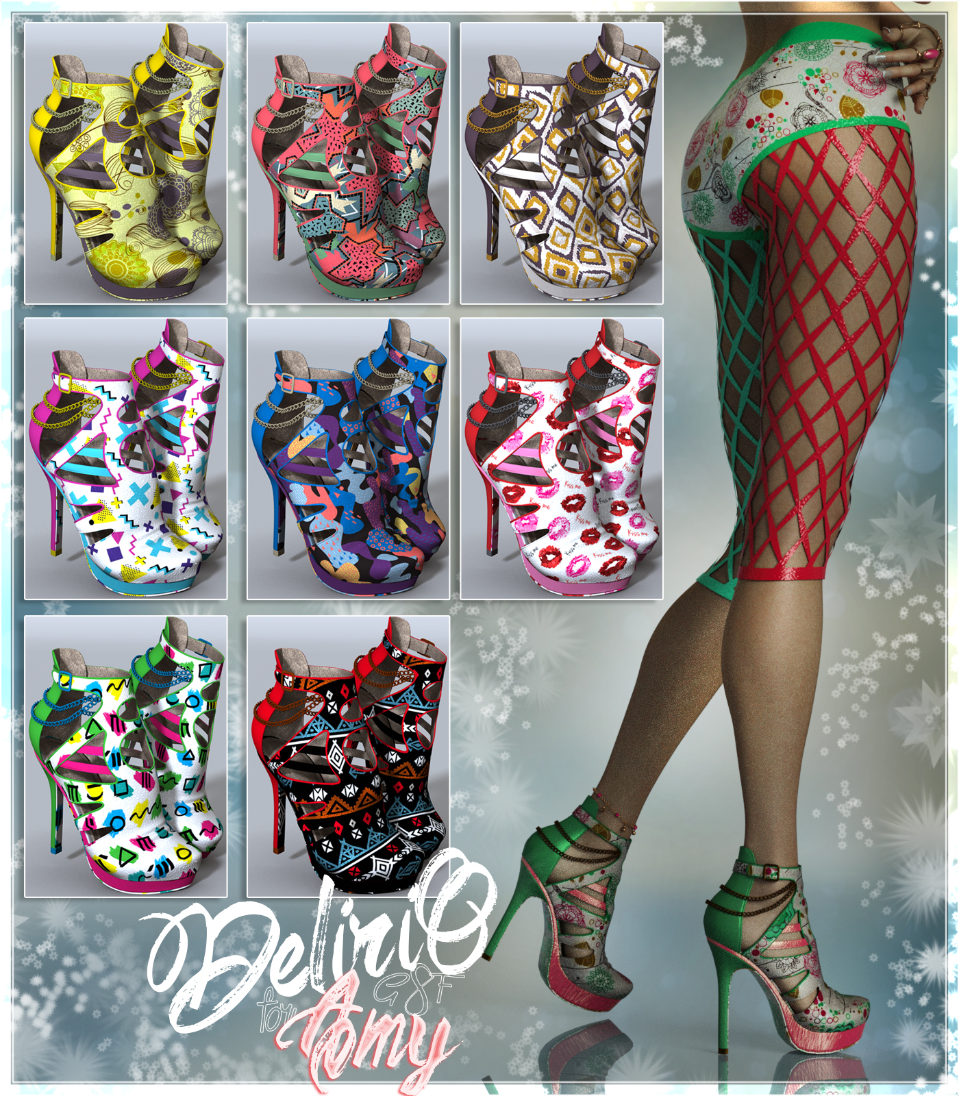 Delirio Amy heels G8F by N/A
