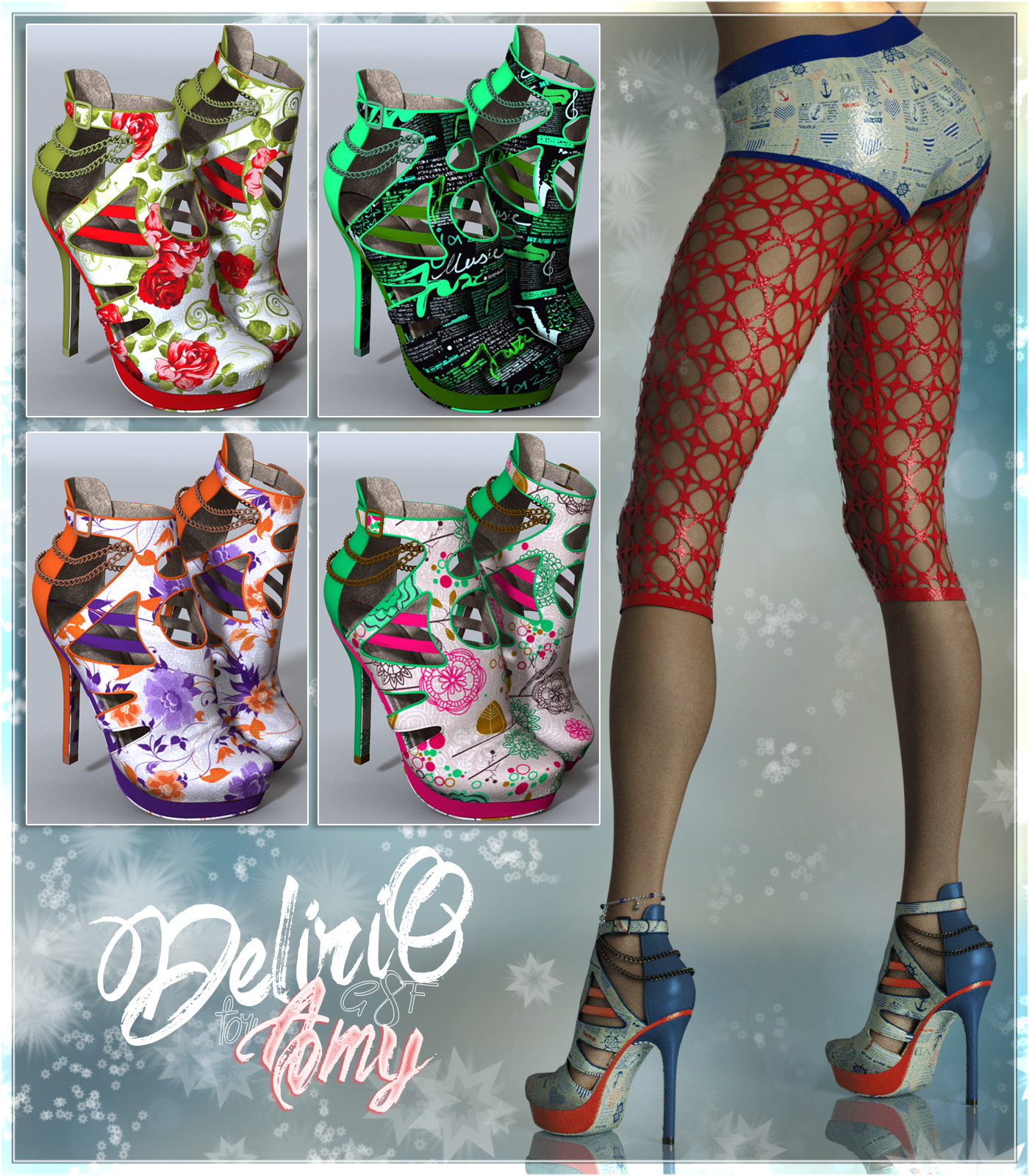 Delirio Amy heels G8F by N/A