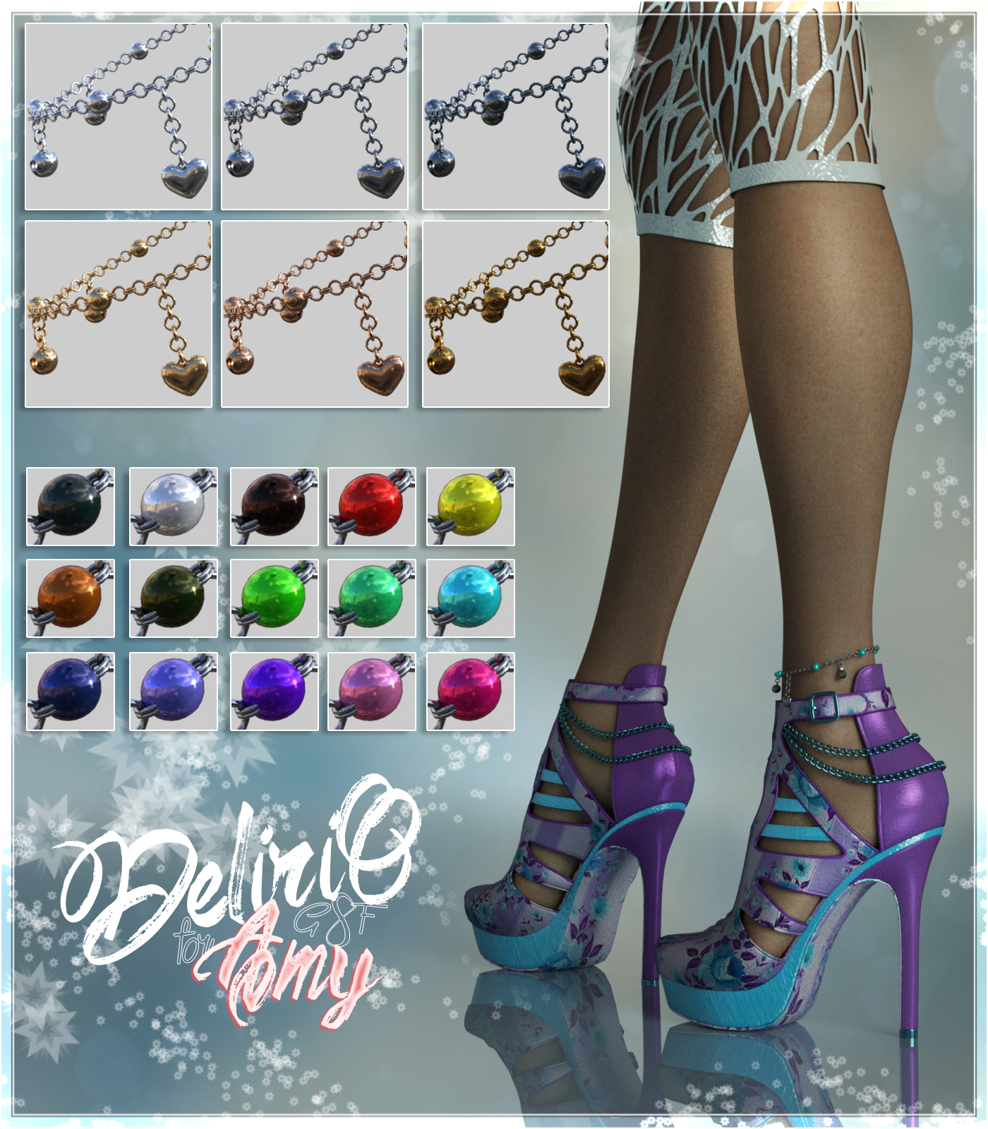 Delirio Amy heels G8F by N/A