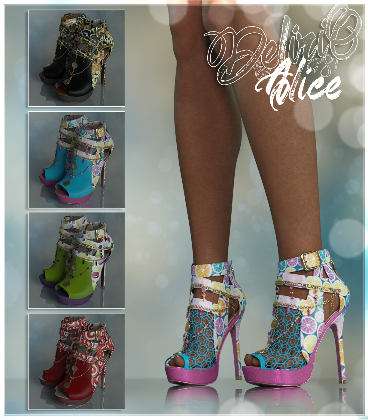 Delirio Alice Heels g8F by N/A