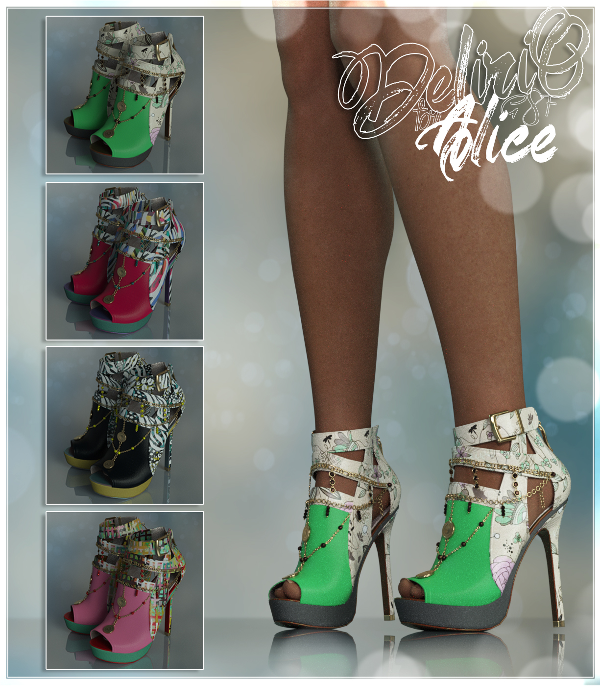 Delirio Alice Heels g8F by N/A