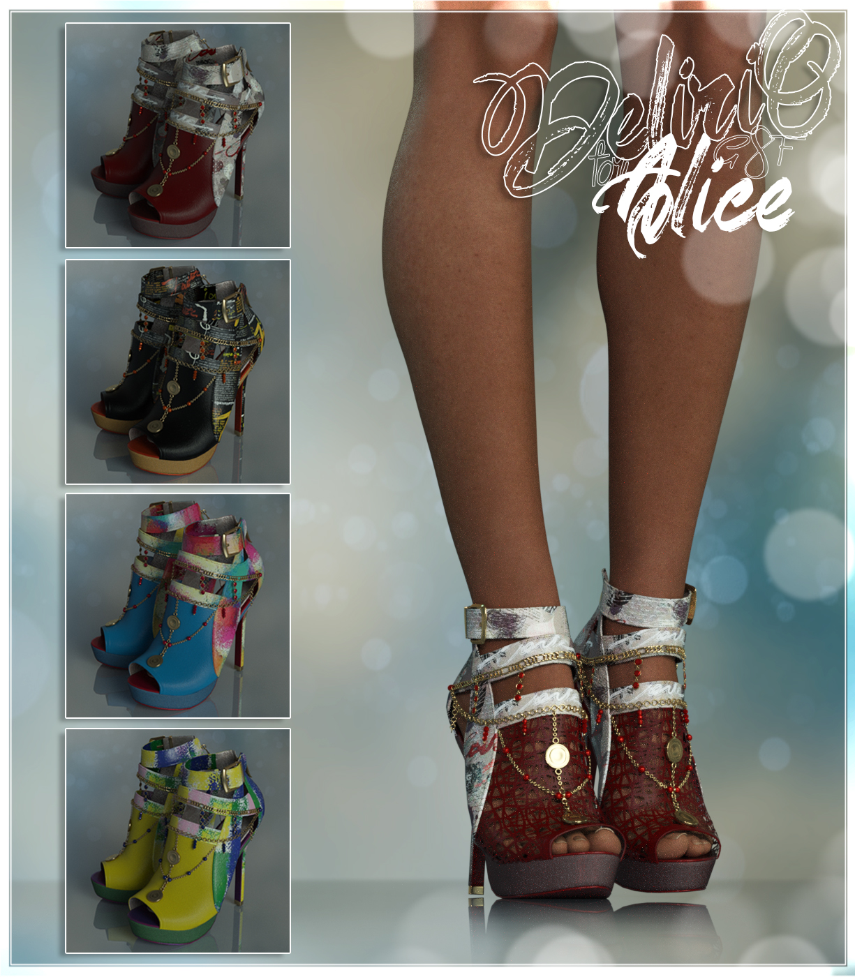 Delirio Alice Heels g8F by N/A