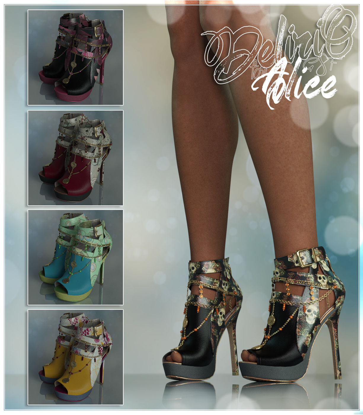 Delirio Alice Heels g8F by N/A