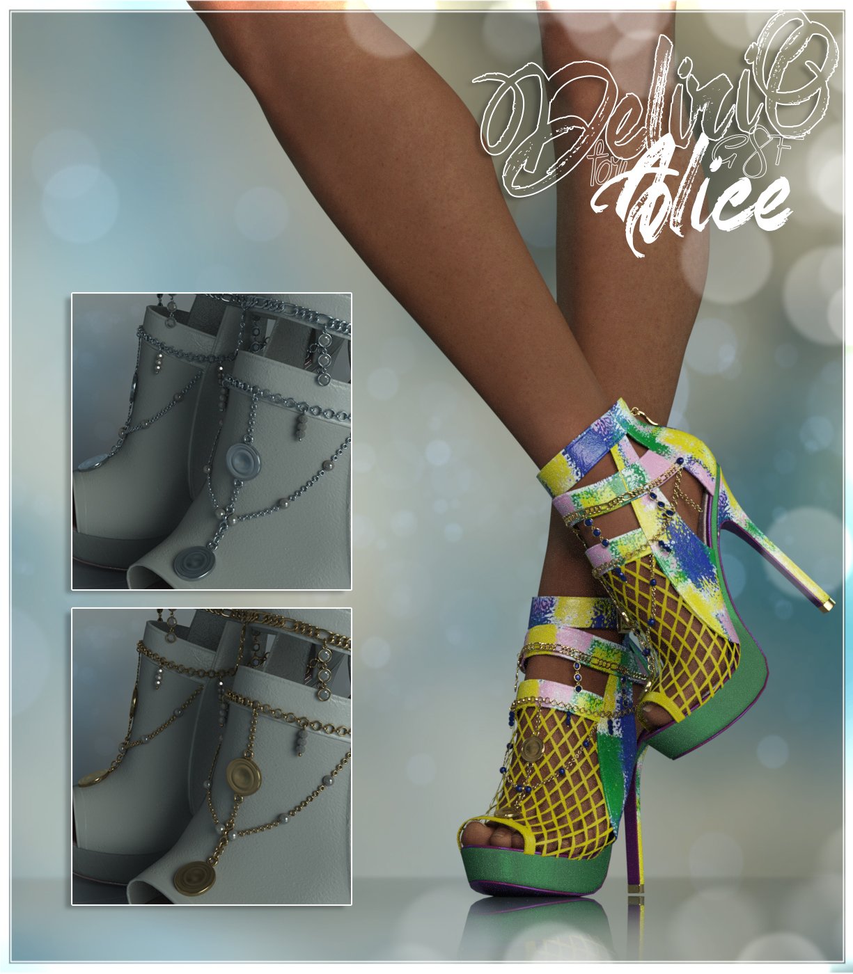 Delirio Alice Heels g8F by N/A