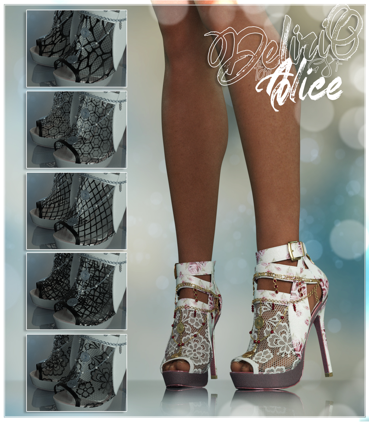 Delirio Alice Heels g8F by N/A