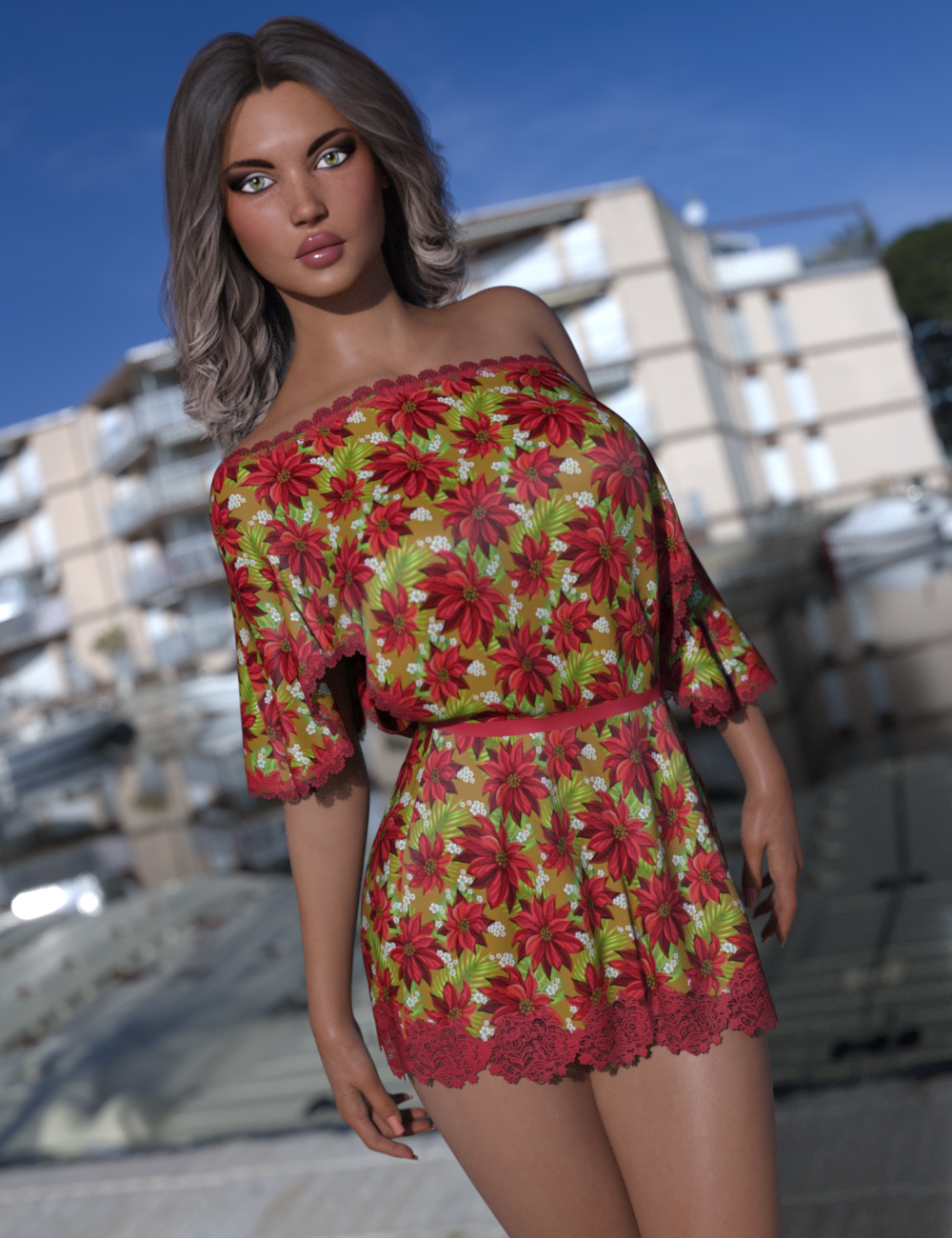 InStyle - dForce Casual Beachwear for Genesis 8 Females by N/A