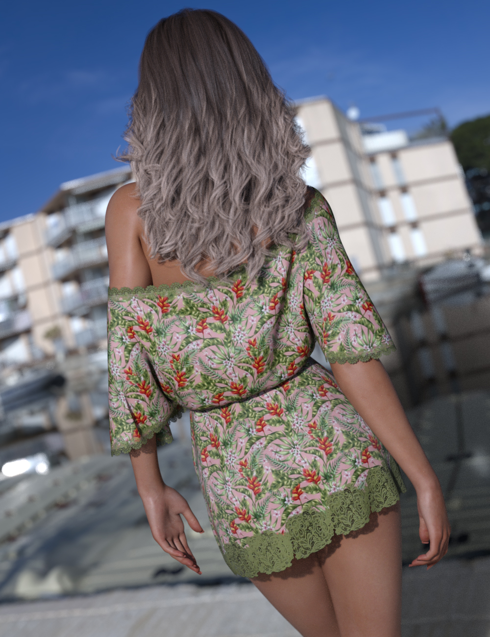 InStyle - dForce Casual Beachwear for Genesis 8 Females by N/A