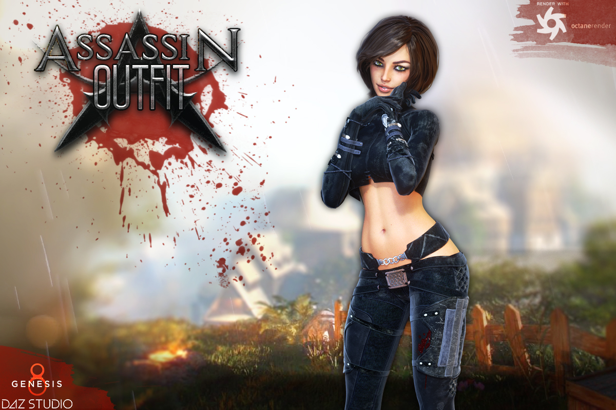 Assassin Outfit G8F by N/A