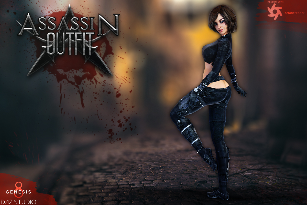 Assassin Outfit G8F by N/A