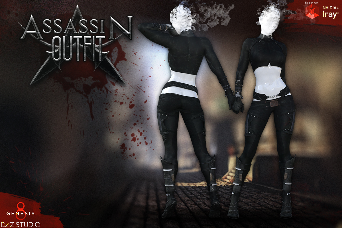 Assassin Outfit G8F by N/A