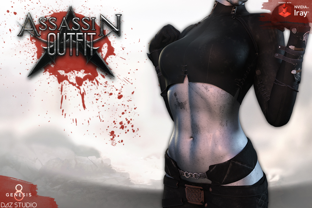 Assassin Outfit G8F by N/A