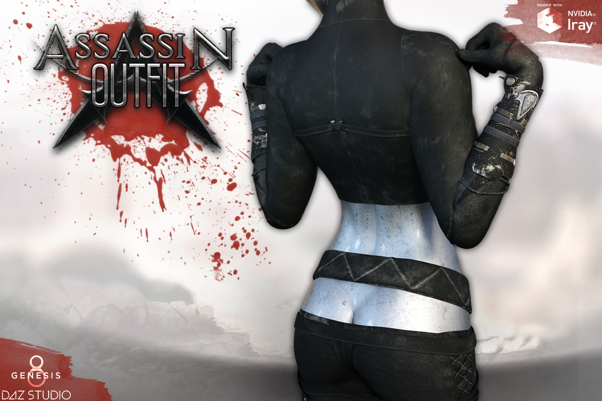 Assassin Outfit G8F by N/A