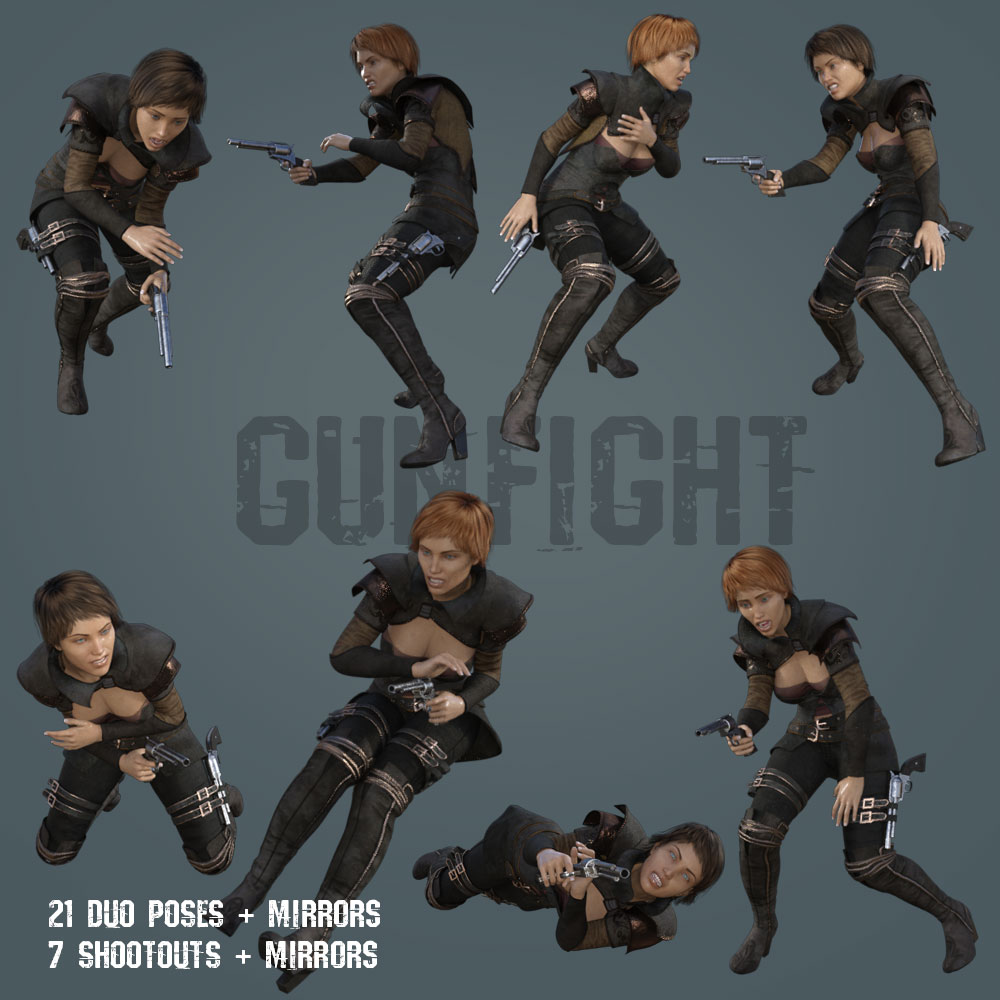 GUNFIGHT for Genesis 8 Female by N/A