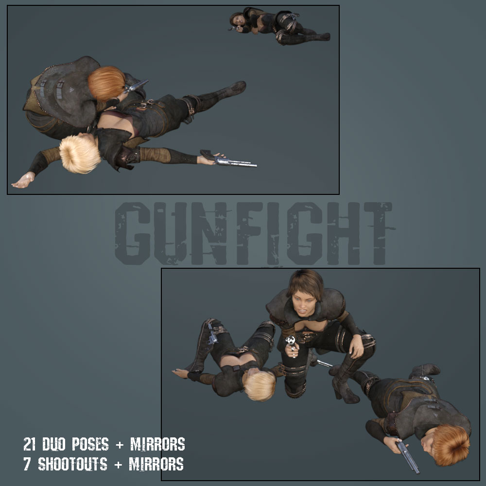 GUNFIGHT for Genesis 8 Female by N/A