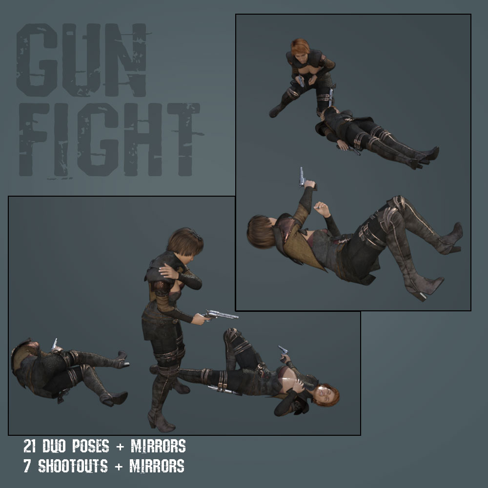GUNFIGHT for Genesis 8 Female by N/A