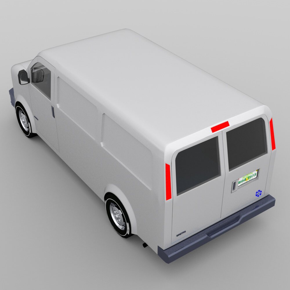 Delivery Van for DAZ Studio by N/A