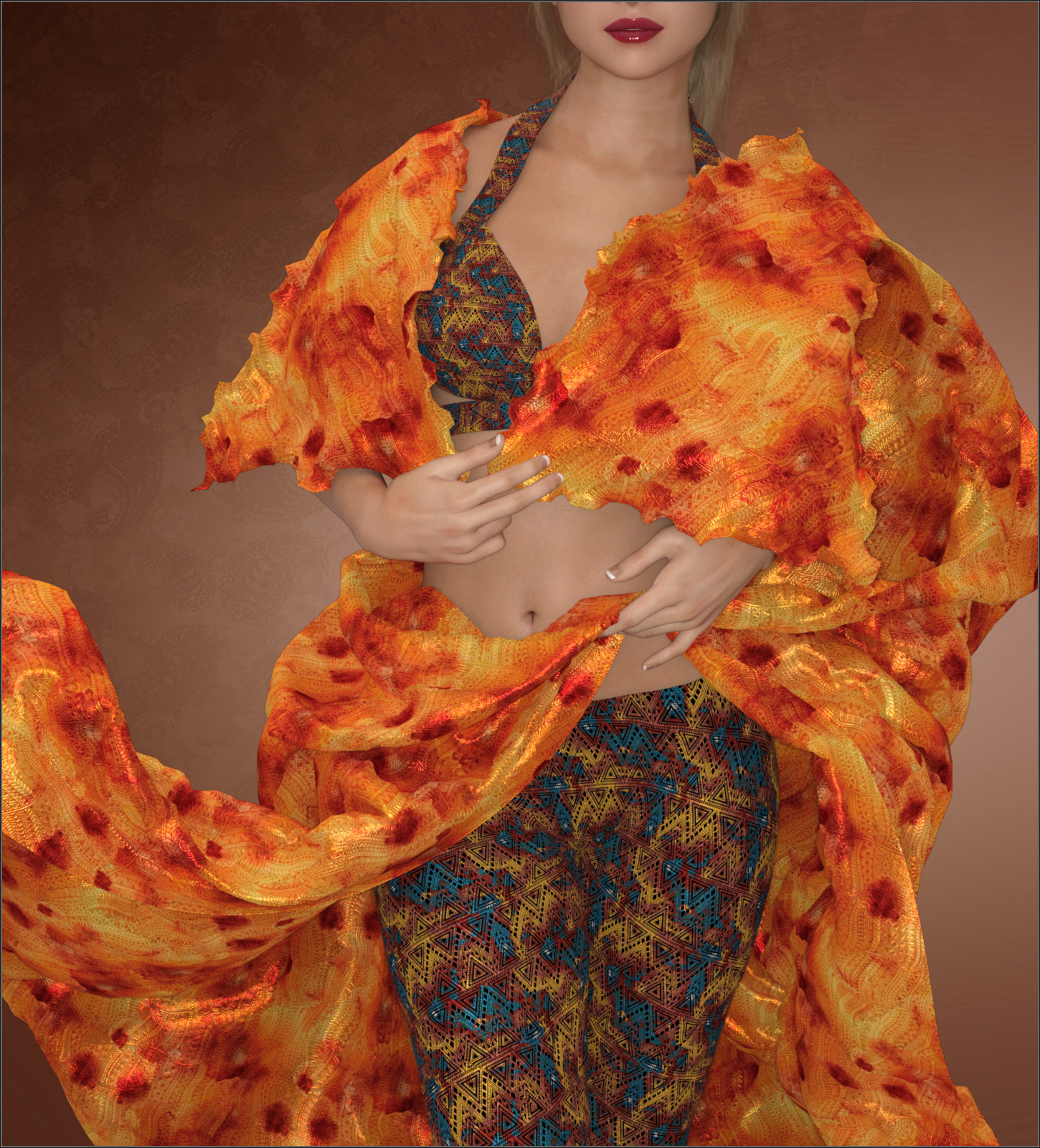 Daz Iray - Ethnic Silks by N/A
